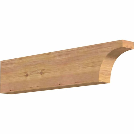 Ekena Millwork Huntington Smooth Rafter Tail, Western Red Cedar, 3 1/2"W x 8"H x 36"L RFT04X08X36HUN00SWR